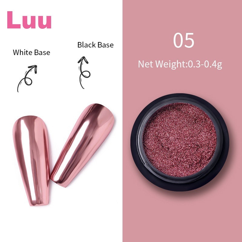 Rose pink chrome