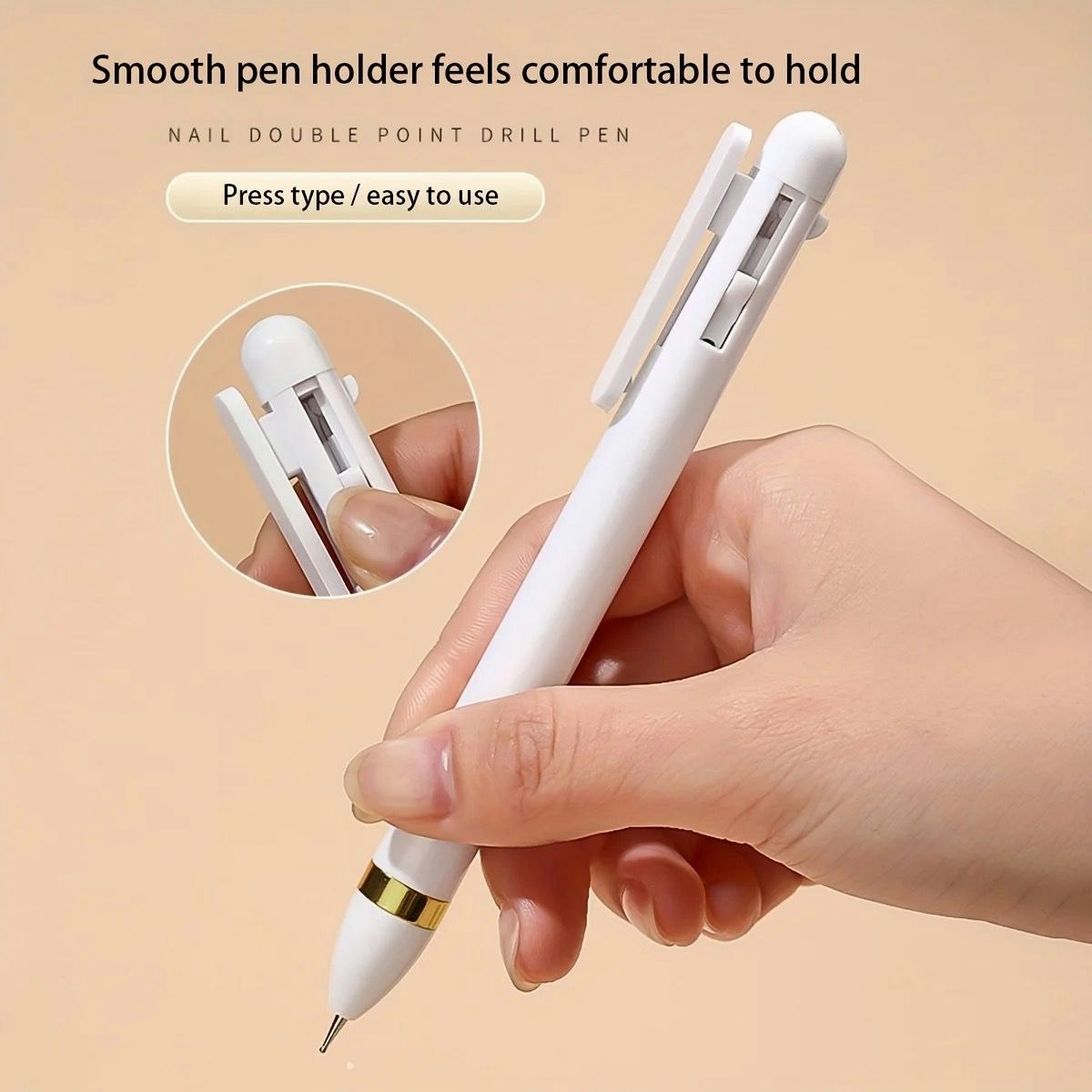 Ball point pen pink 5 sizes