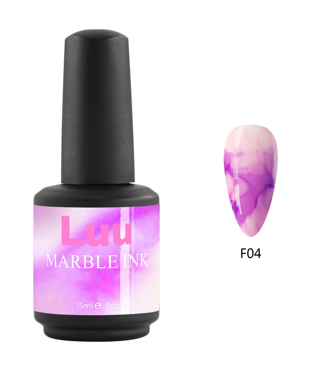 Marble ink puple F04