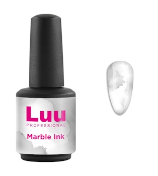 Marble ink white B15