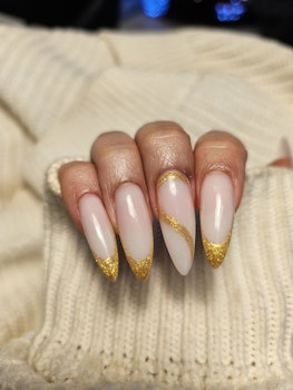 Pro gelliner-  Gold glitter 10