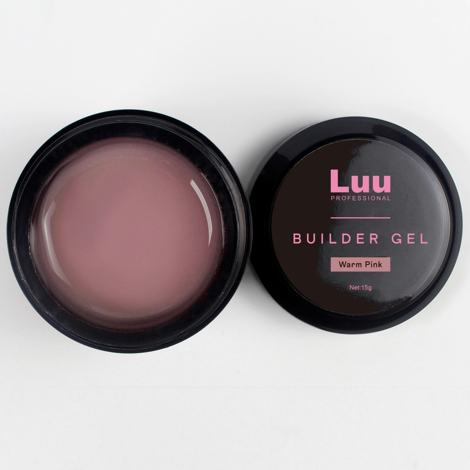Gel builder Warm pink high viscosity 15g