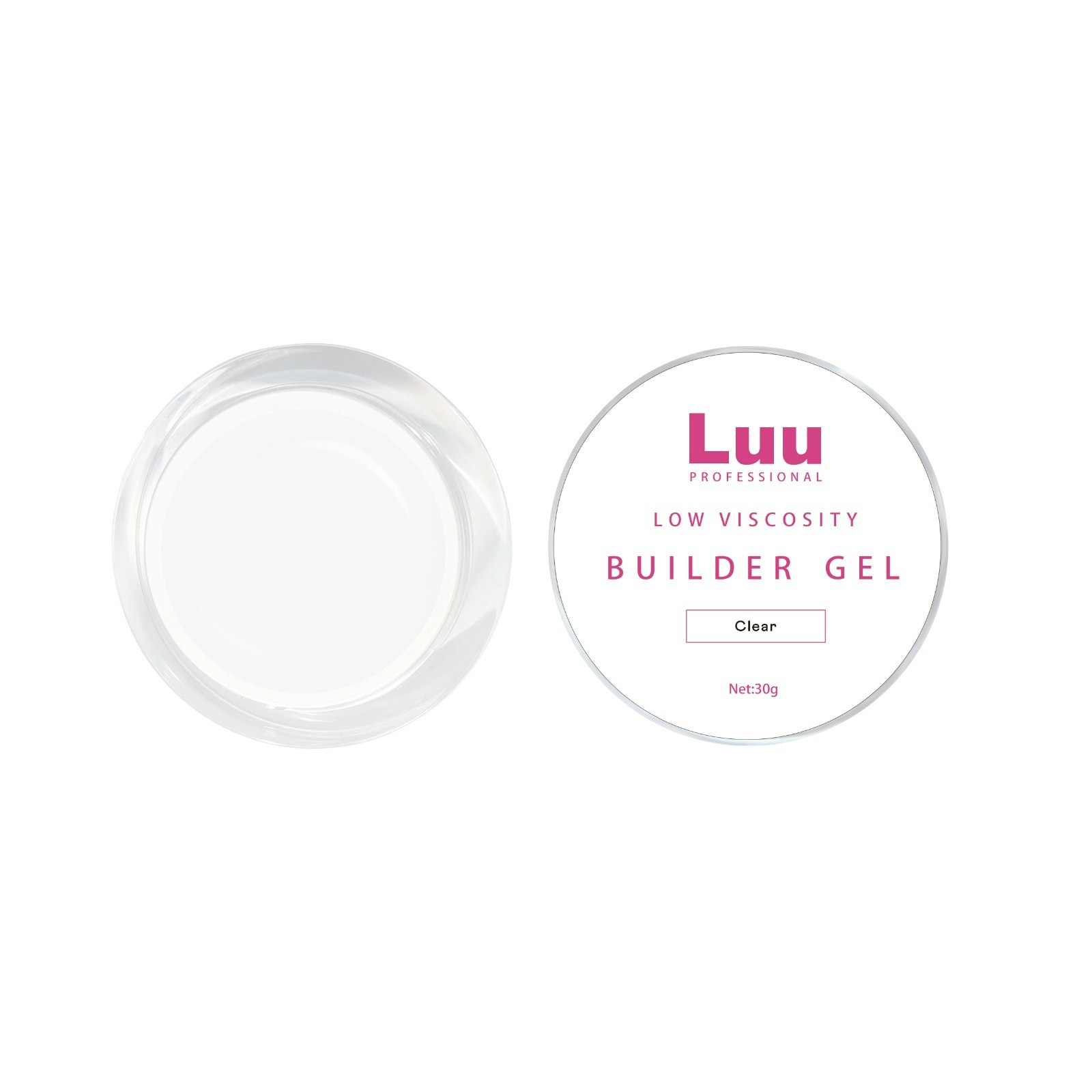 Gel builder Clear low viscosity 30g