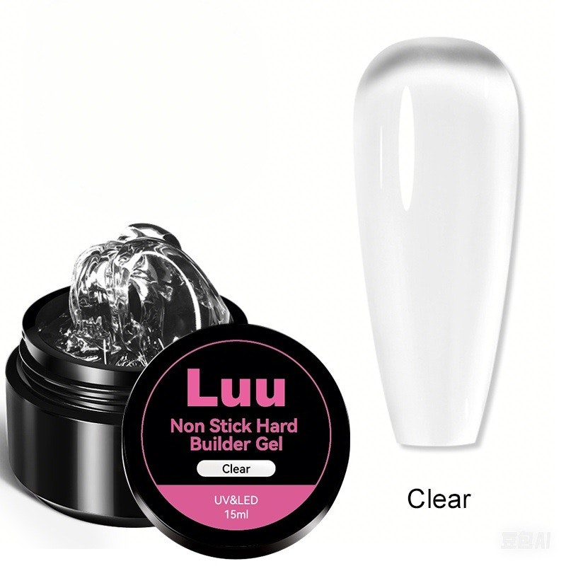 Hard builder gel non sticky Clear 15g