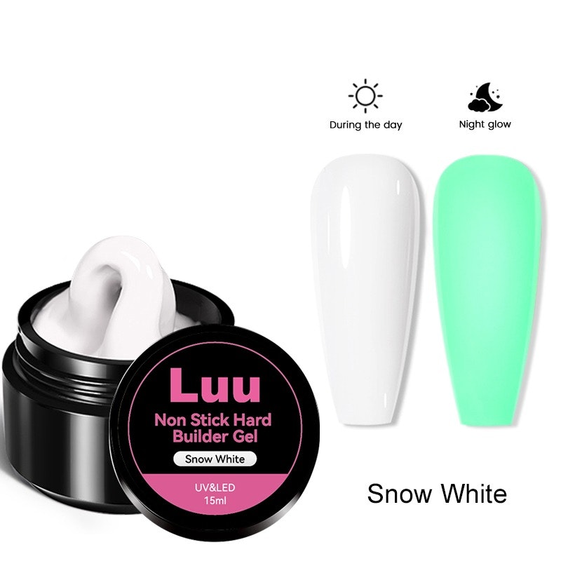 Hard builder gel non sticky Snow white 15g
