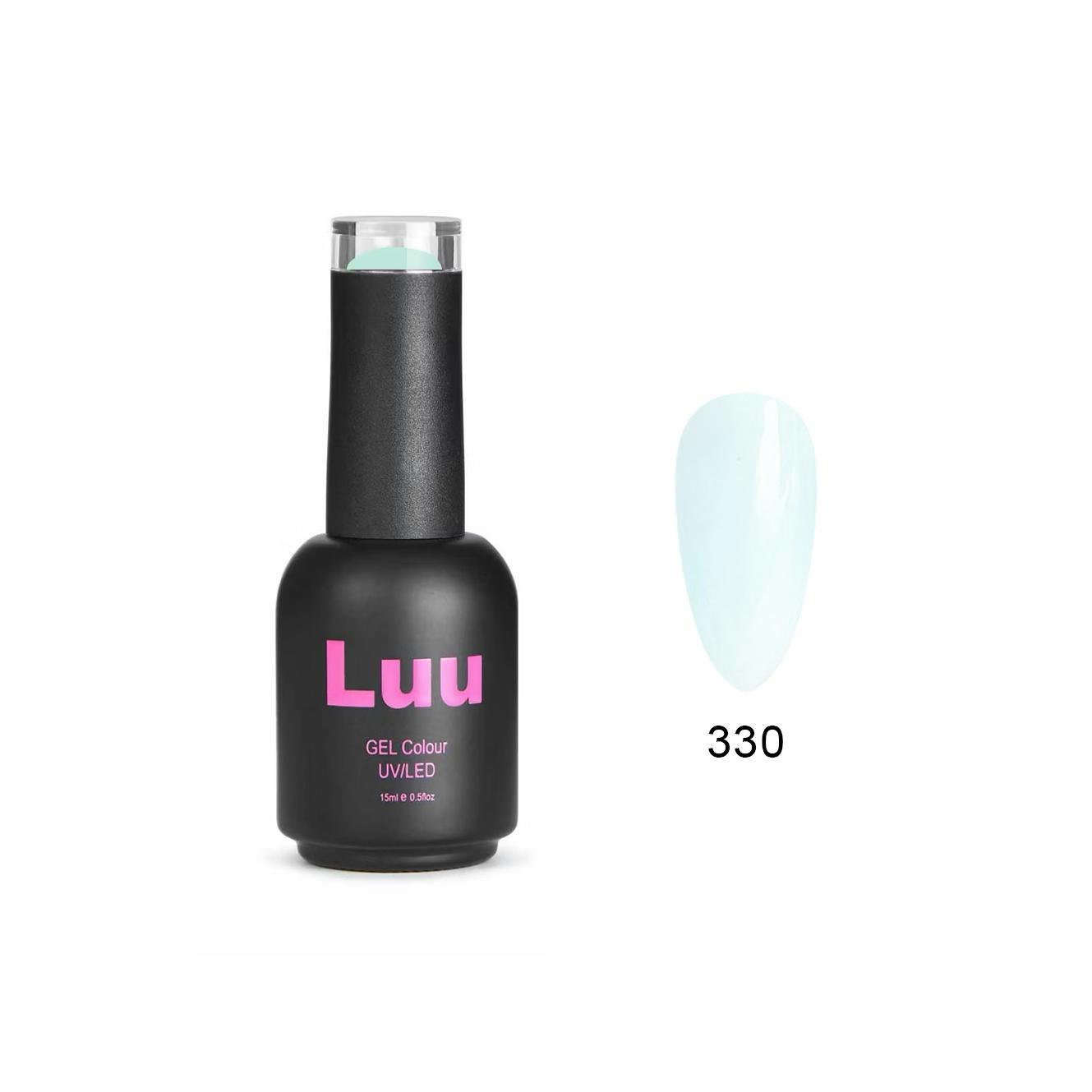 Pro gelcolor - 330 Milky blue