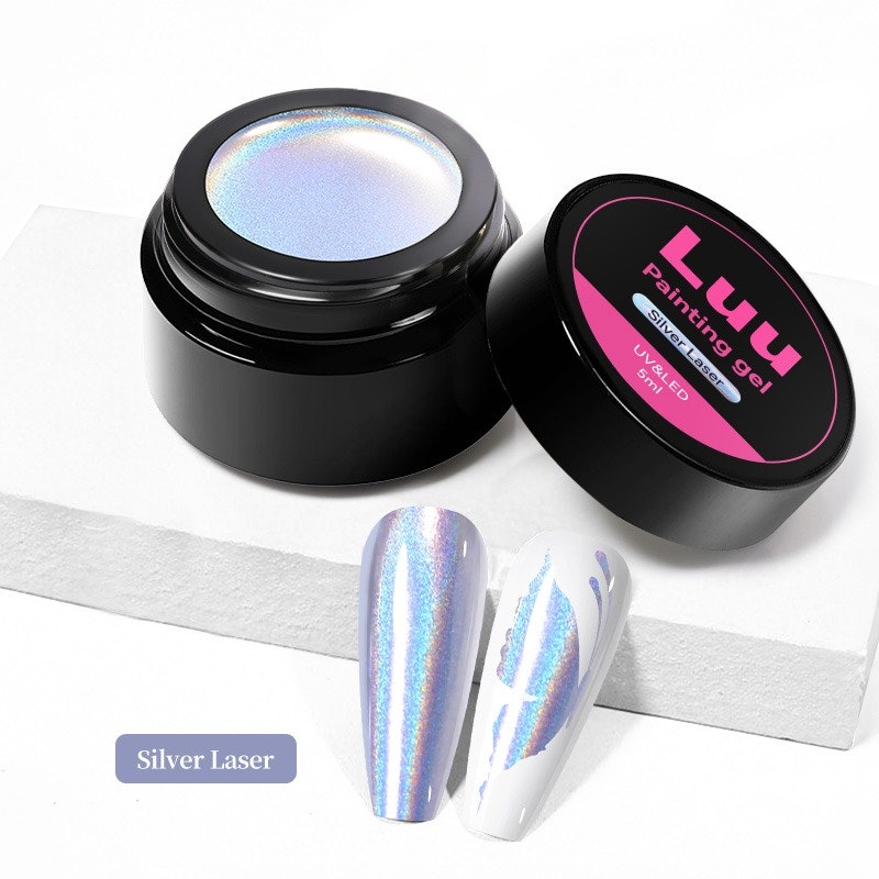 Painting Gel Silver laser