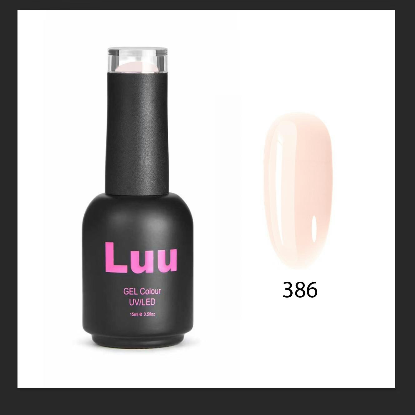 Pro gelcolor - 386 Milky