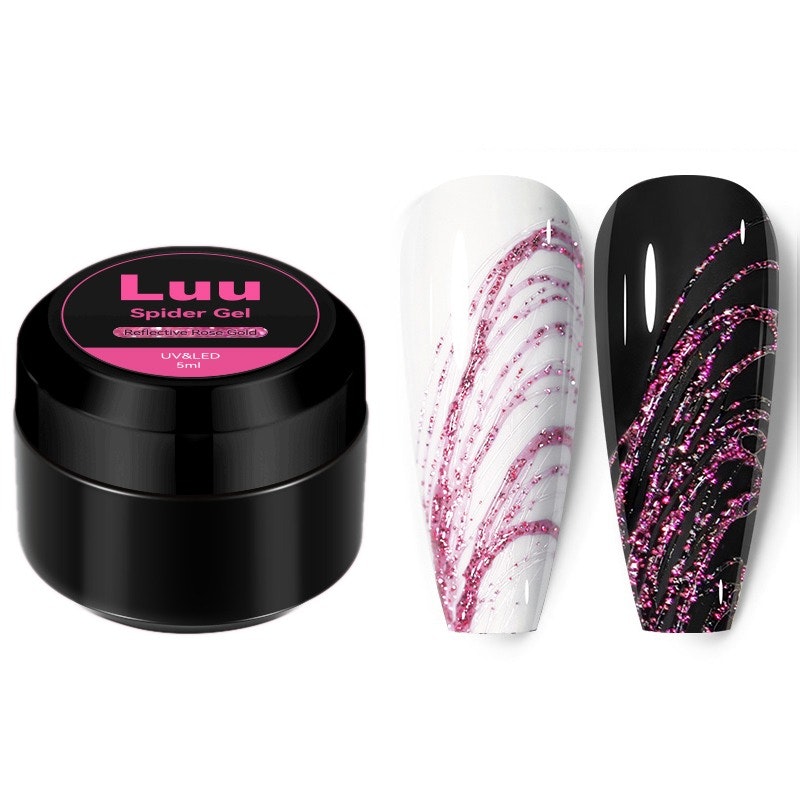 Spider gel Reflectiv Rose gold 5ml