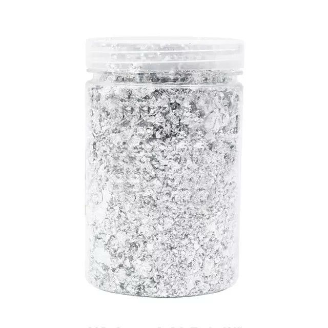 Metallic silver foli 30 gram