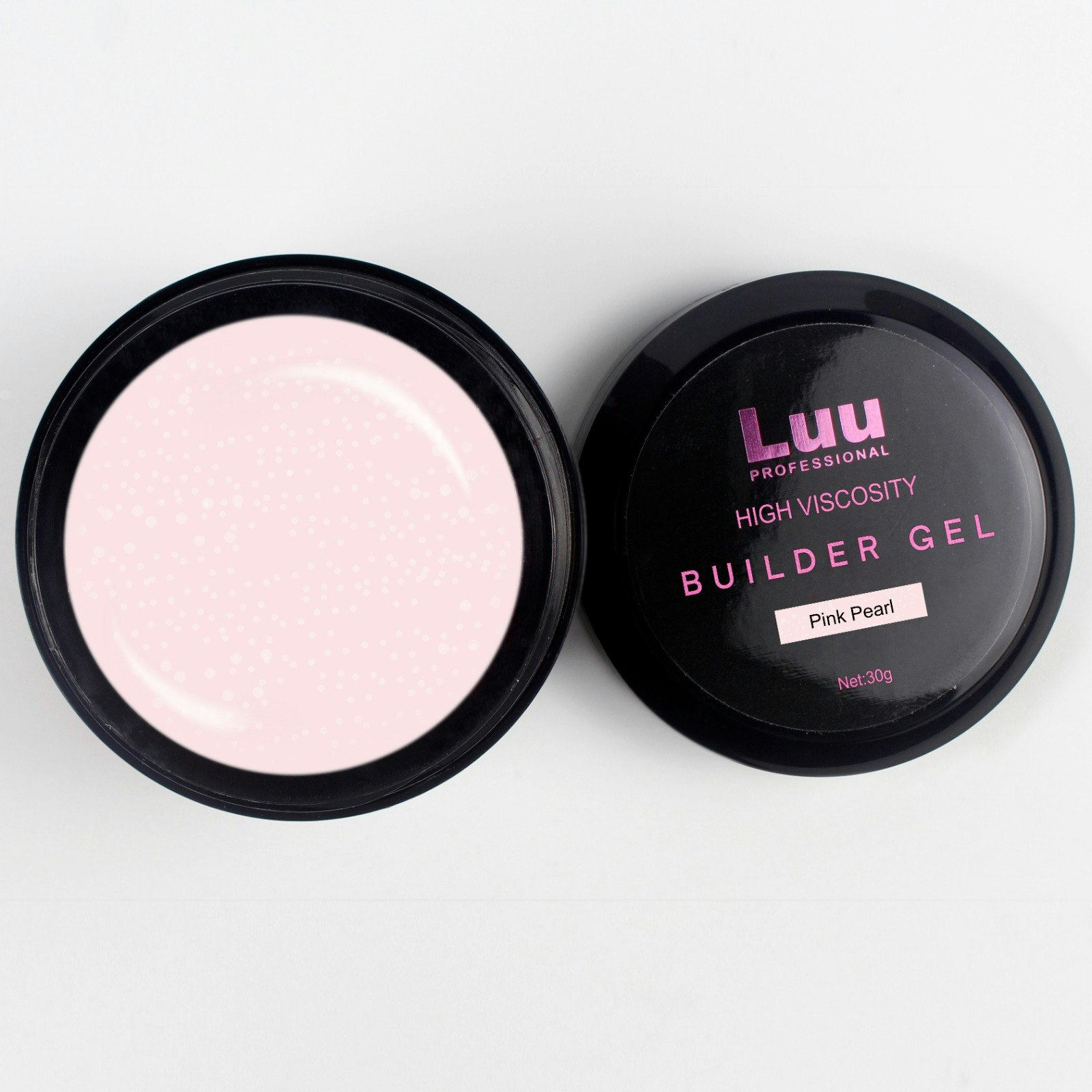 Gel builder  Pink Pearl high viscosity 30g