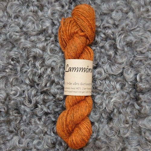 Ringblomma - Handfärgat Gotlandsgarn