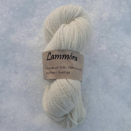 Lammöras Jämtlandsgarn - vit naturfärg