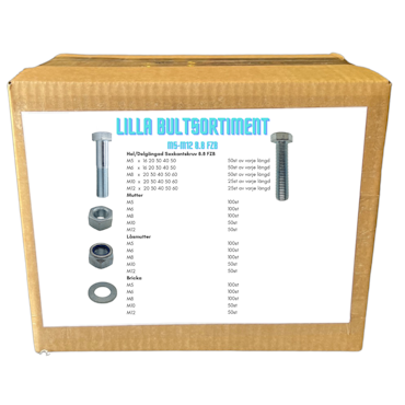 Lilla bultsortimentet M5-M12 FZB