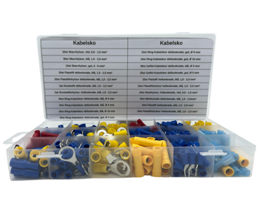 Kabelskor 360 delar
