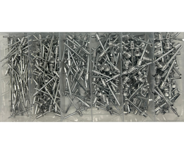 Blindnitar aluminium 400 delar