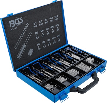Gänga Reparationssats | M5 - M12 | 130 delar
