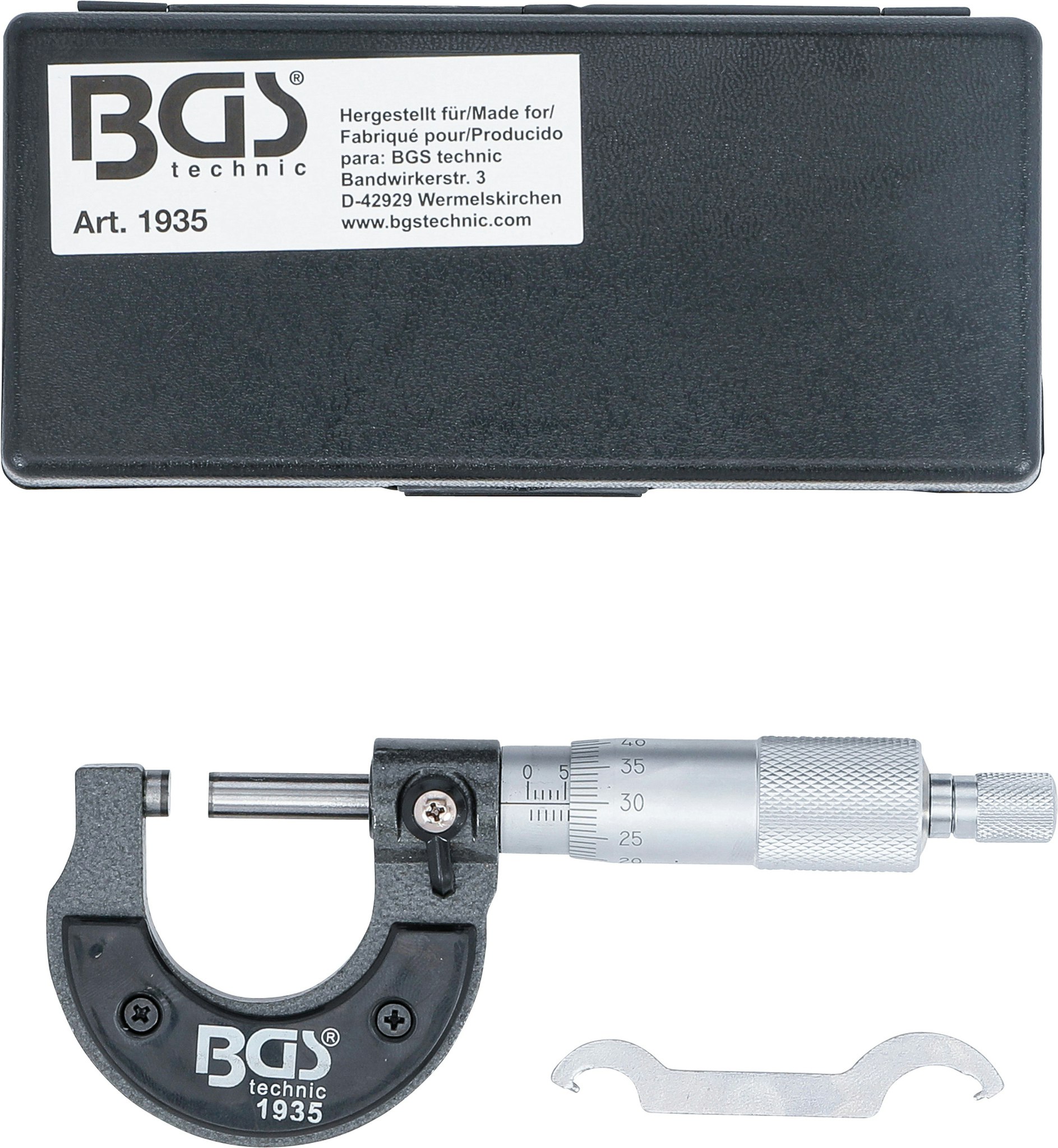 Mikrometer 0 - 25 mm