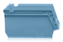 Plastback Ljusblå 4L