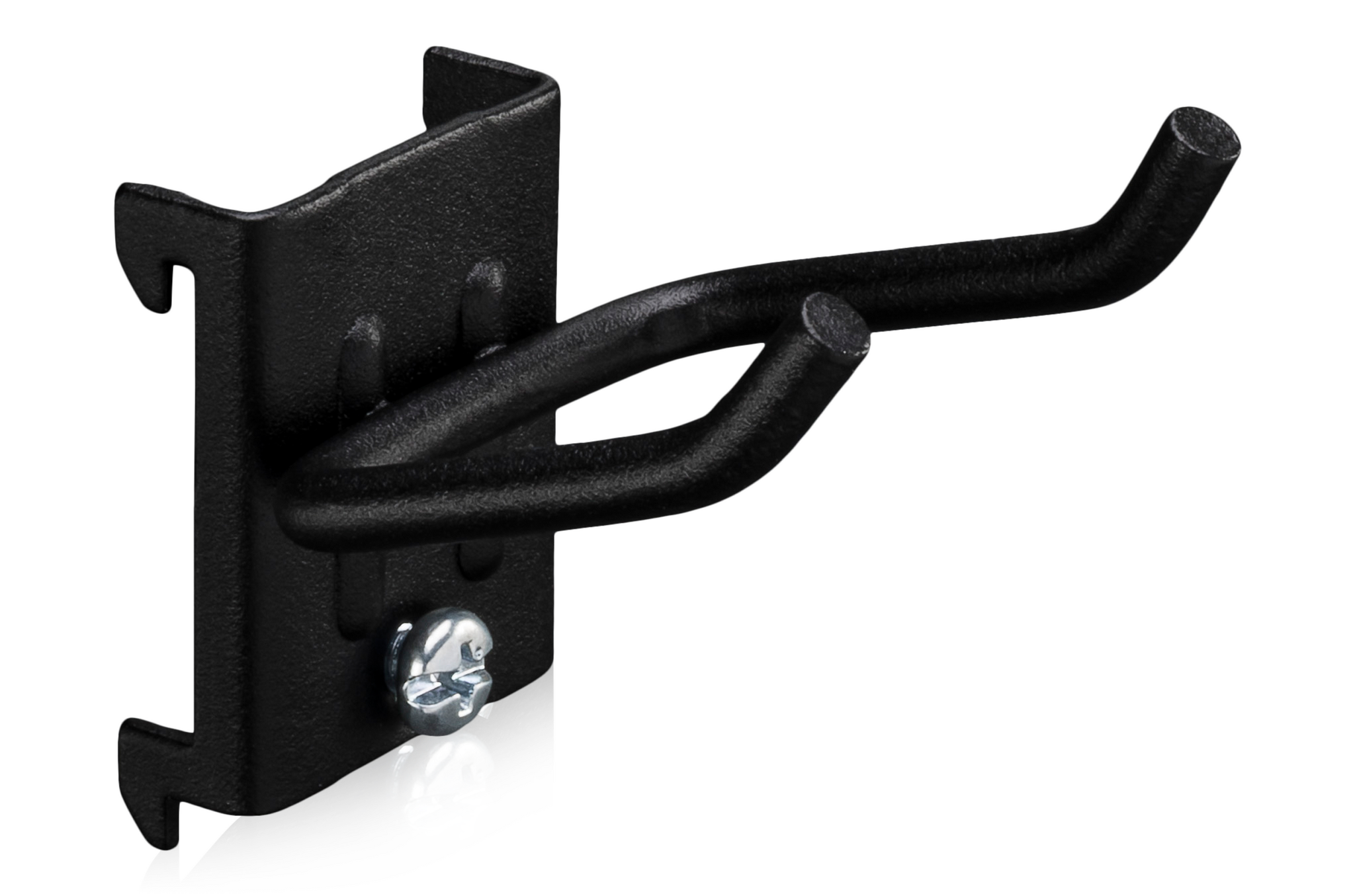 Vinkelkrok 50x40x5 mm 5-Pack Svart