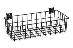 Trådkorg 385x180x100 mm 1-Pack Svart