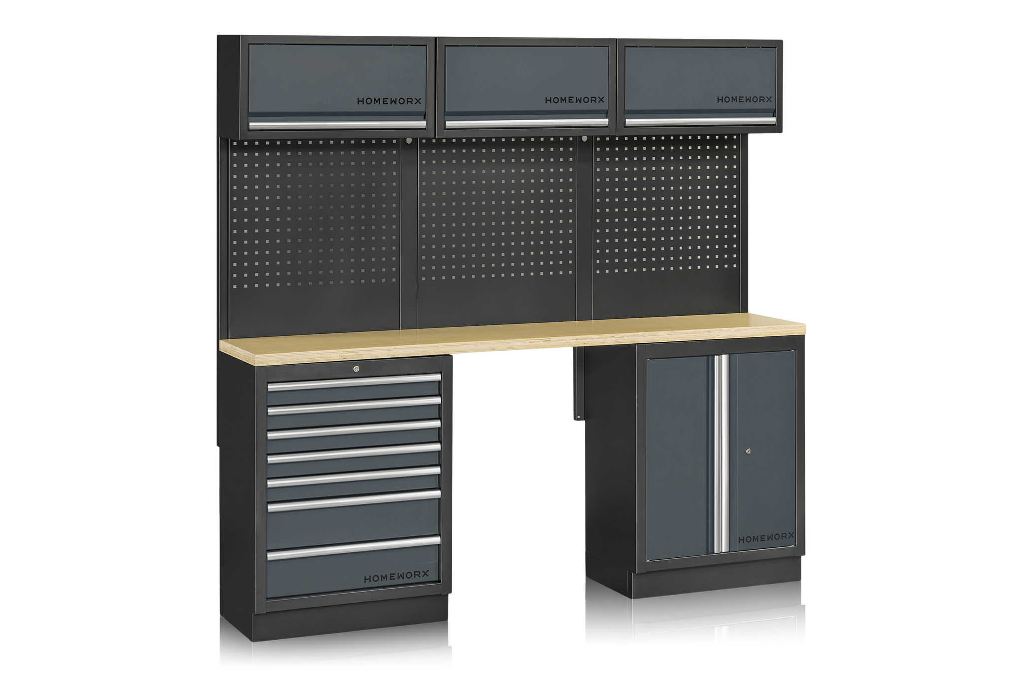 Garageinredning Homeworx Easy Grey