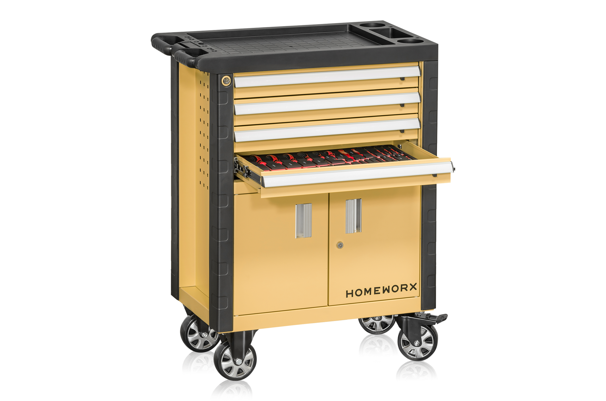 Verktygsvagn X1 Homeworx 135 delar