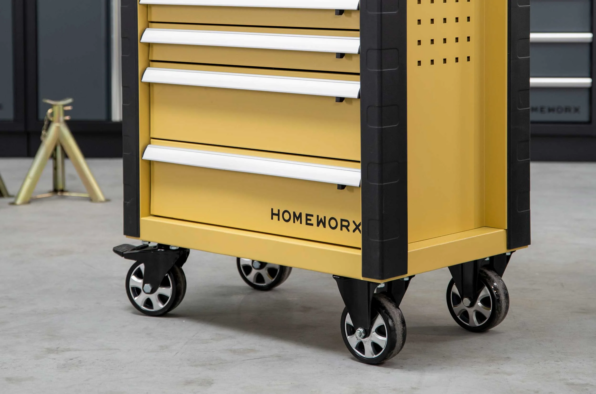 Verktygsvagn X2 Homeworx 167 delar
