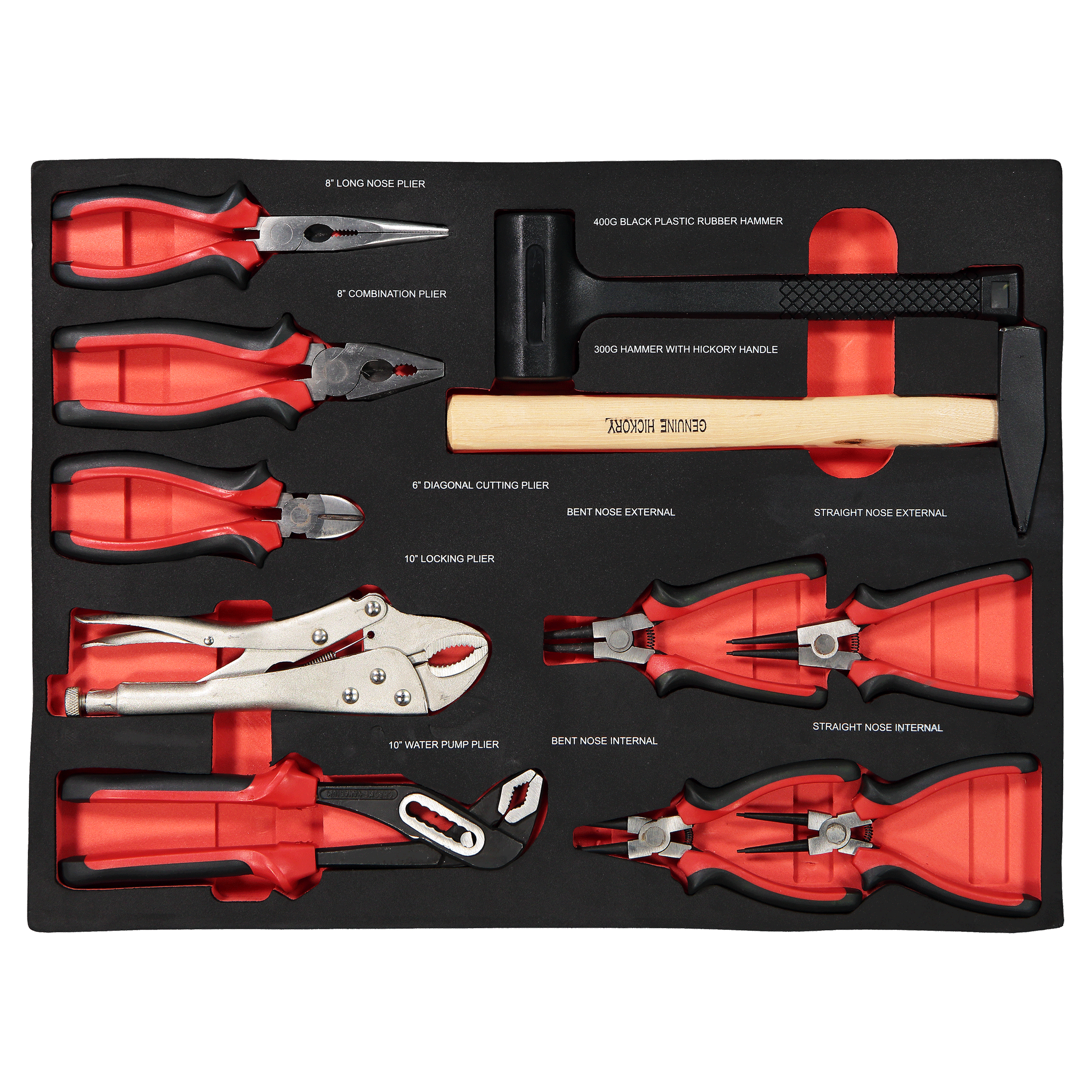 Verktygsvagn X2 Homeworx 167 delar