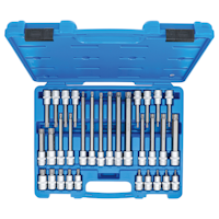 Bit-Insats-sats (1/2") Torx Plus TP20-TP70 32 delar