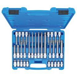 Bit-Insats-sats (1/2") Torx Plus TP20-TP70 32 delar