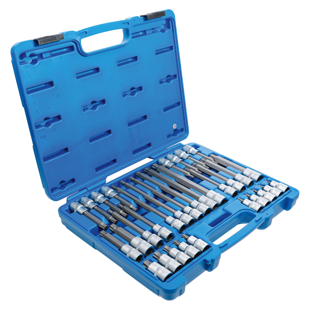 Bit-Insats-sats (1/2") Torx Plus TP20-TP70 32 delar