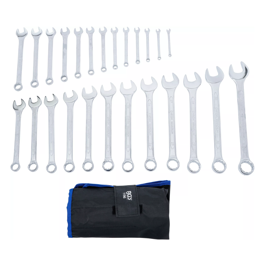 Blocknyckelsats 6 - 32 mm 25 delar