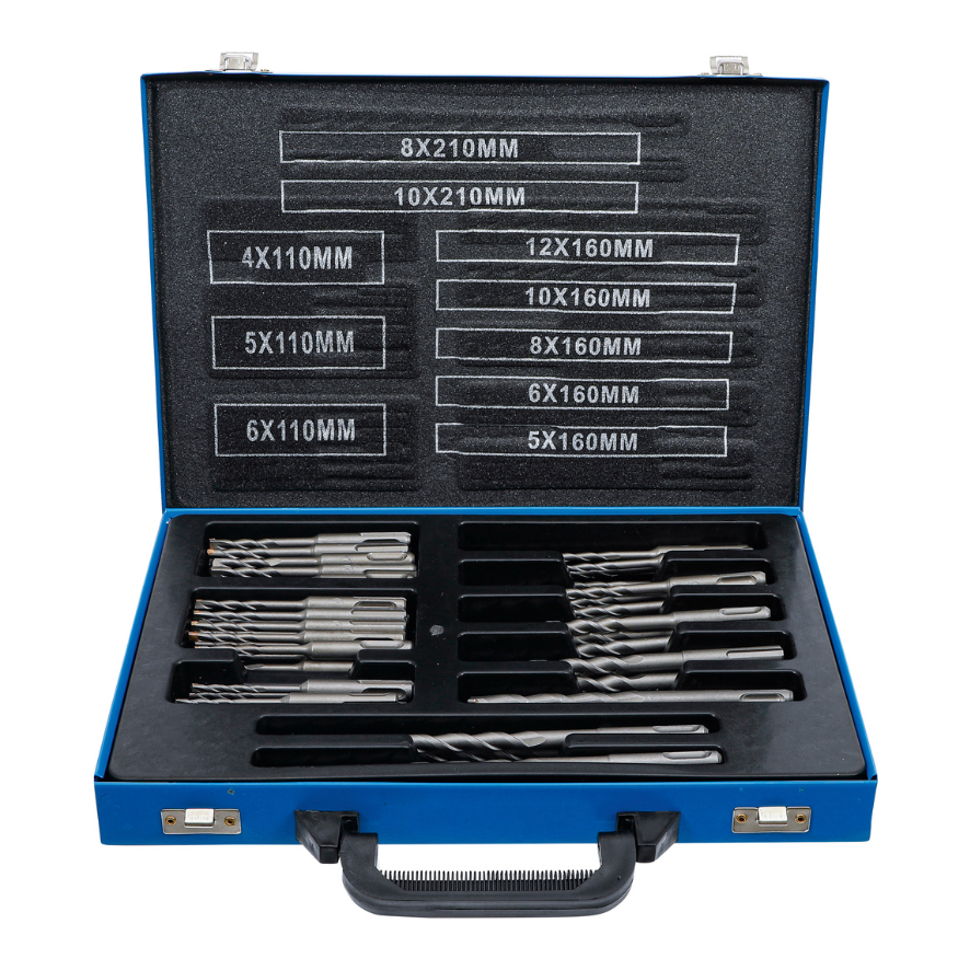 Slagborrsats 4 - 12 mm 56 delar