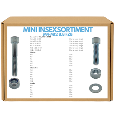 Mini Insexsortiment M4-M12 FZB