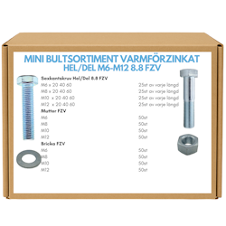 Mini Bultsortiment M6-M12 8.8 FZV