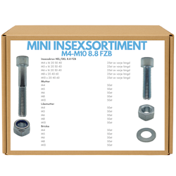 Mini insexsortiment M4-M10 FZB