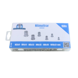 Nitmuttrar, ALU M3-M10 150 delar