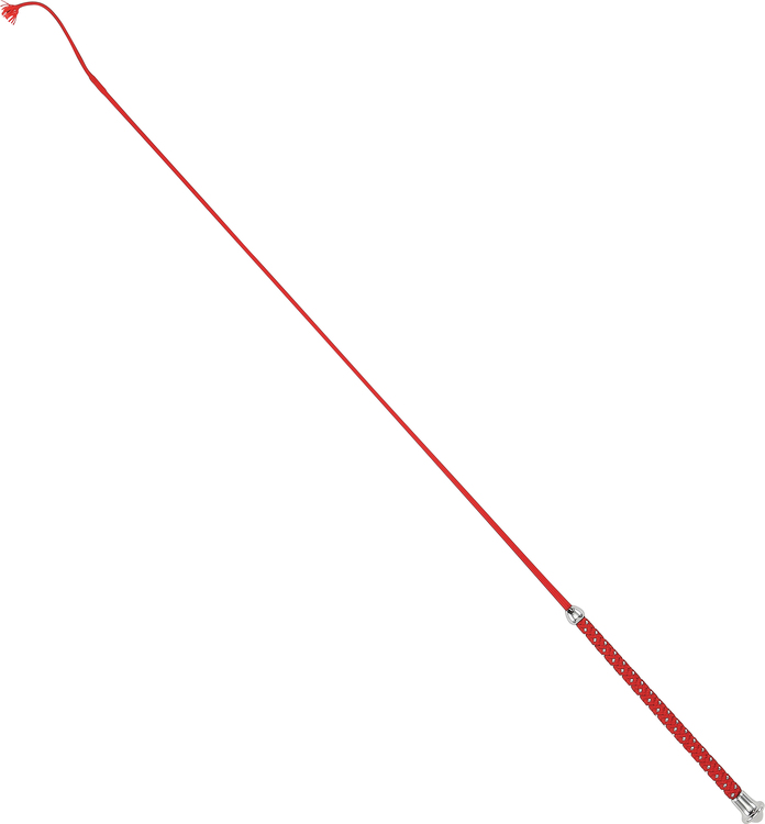 Spö med glitter 110cm Röd