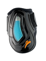 Equick eAirshock Velcro Bakskydd Svart