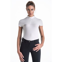 Ego7 Tävlingstopp Mesh Top S/S Vit
