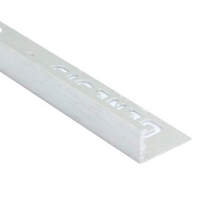 Kakellist ESA borstad aluminium 12 mm