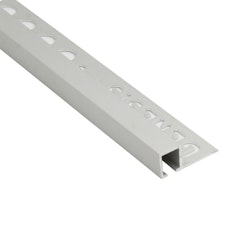 Kakellist TDP matt aluminium 10 mm