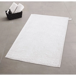 Badrumsmatta Kleine Wolke Vita Platin 50x80 cm