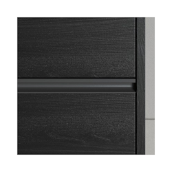 Tvättställsskåp INR Grand Grip Black Oak 100