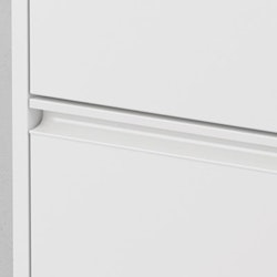 Tvättställsskåp INR Grand Grip Premium White 100