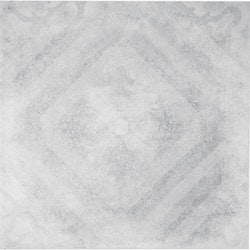 BETONEPOQUE LOUISE WHITE-GREY 20X20