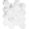 Antica Carrara Hexagon Mosaik
