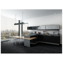 Klinker Arte Terrazzo Black Matt 30x60