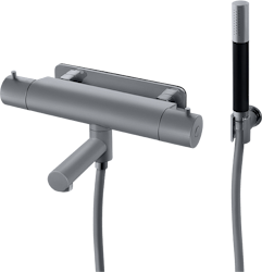 Dusch och Badkarsblandare Tapwell EVO EVM026 Ascot Grey 160 cc